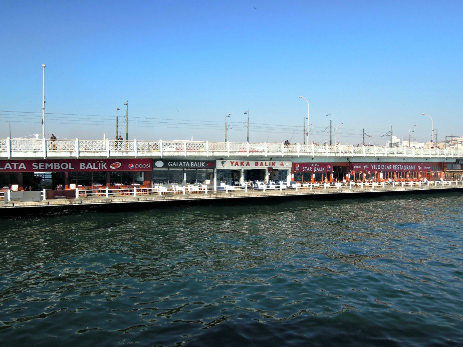 Fish Restaurants Under Galata Bridge