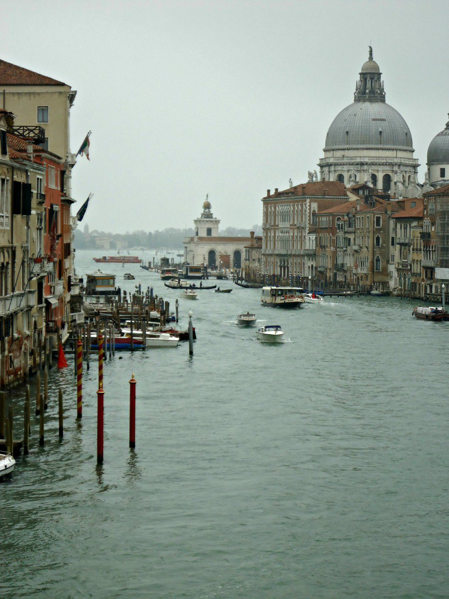 Basilica di Santa Maria della Salute on the Grand Canal in Venice Italy