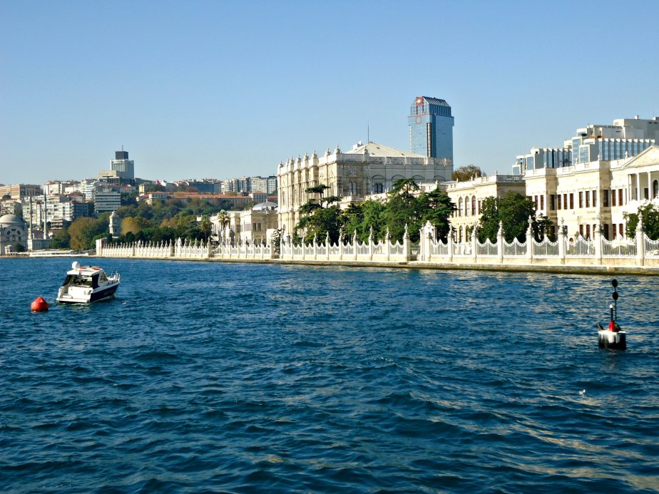 Dolmabahce Palace and Ritz Carlton Hotel