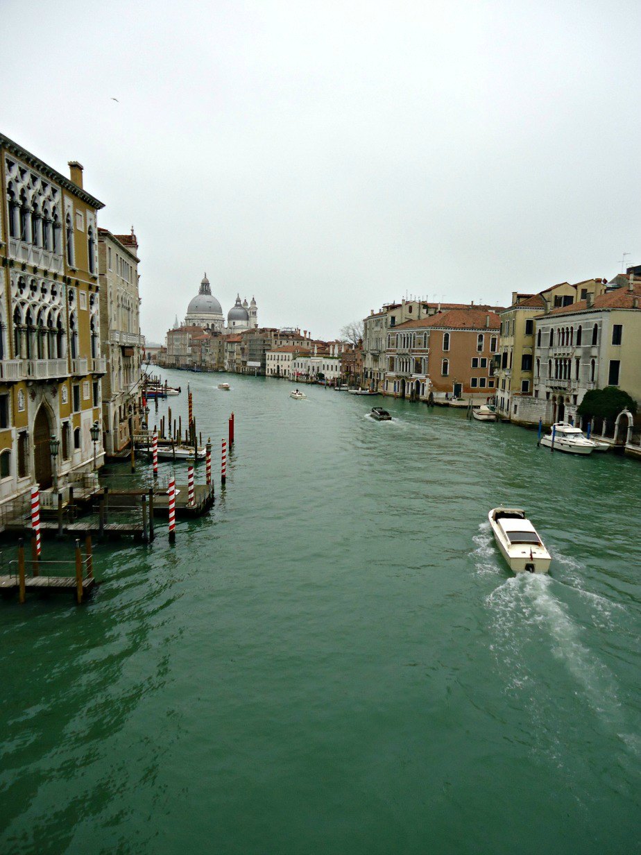 Grand Canal From Academia Bridge in Venice