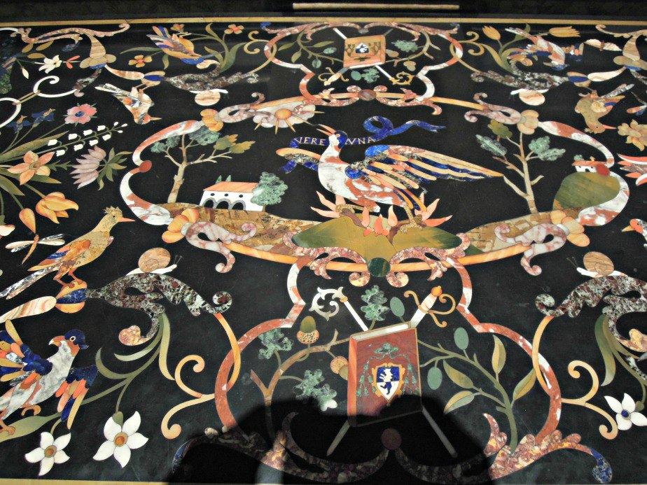 Tapestry in Ca' Rezzonico Dorsoduro Venice