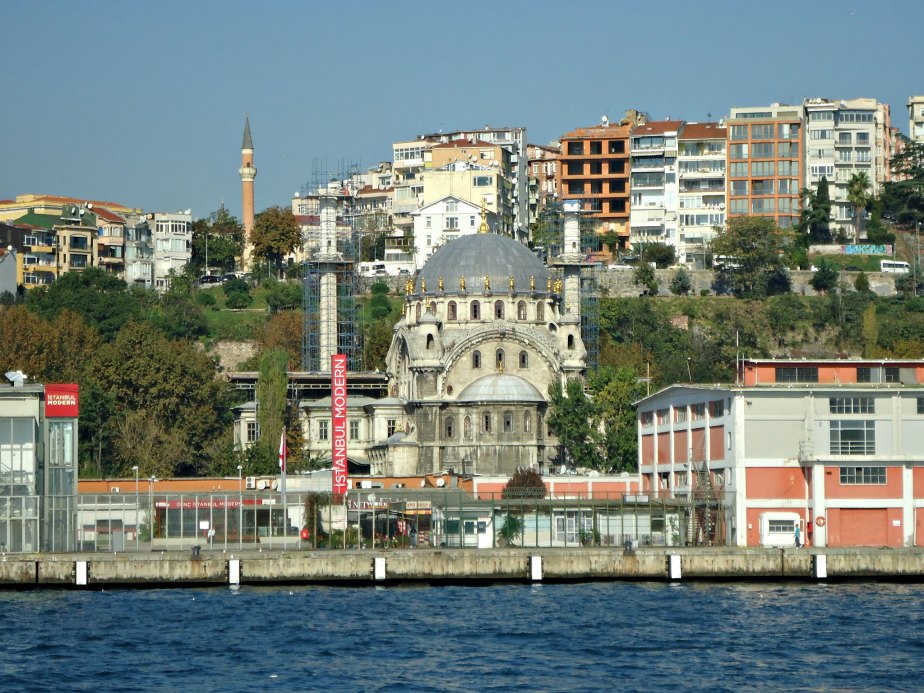 Istanbul Modern Art Gallery and Nusretiye Mosque