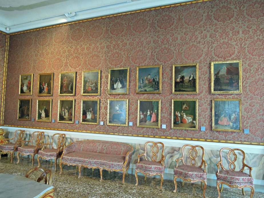 Reception Room at Ca' Rezzonico Dorsoduro Venice