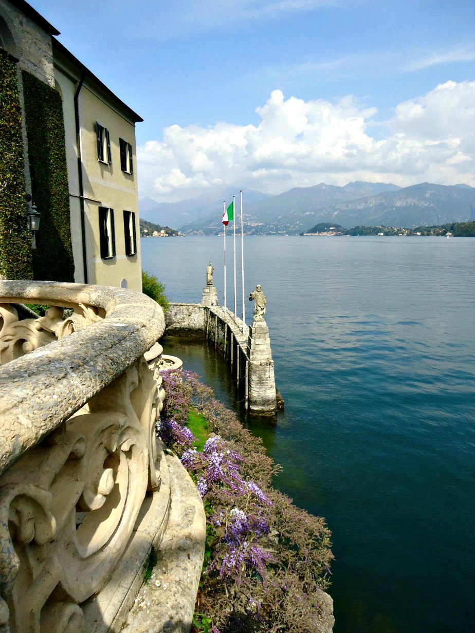 Boat Shelter at Villa del Balbianello Lake Como Italy