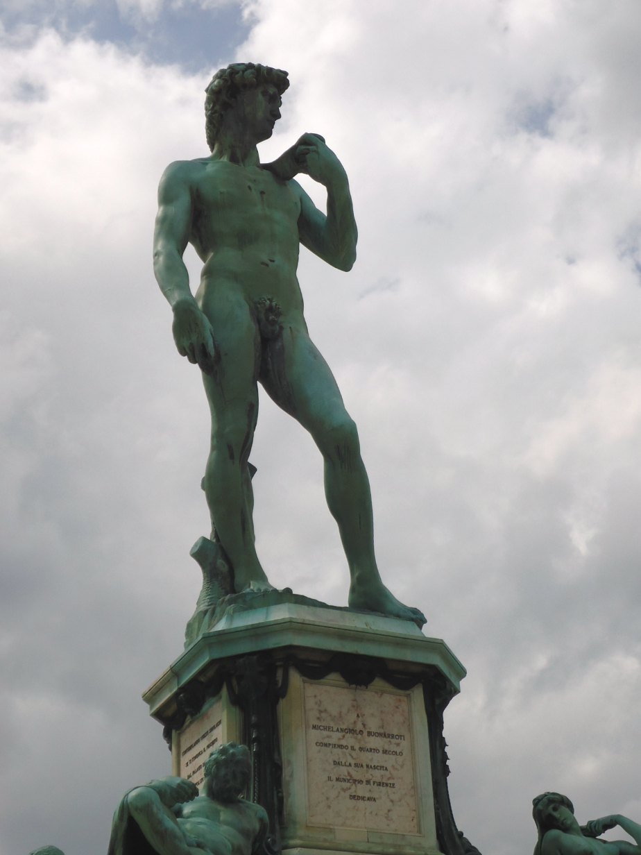 Bronze David at Piazzale Michelangelo