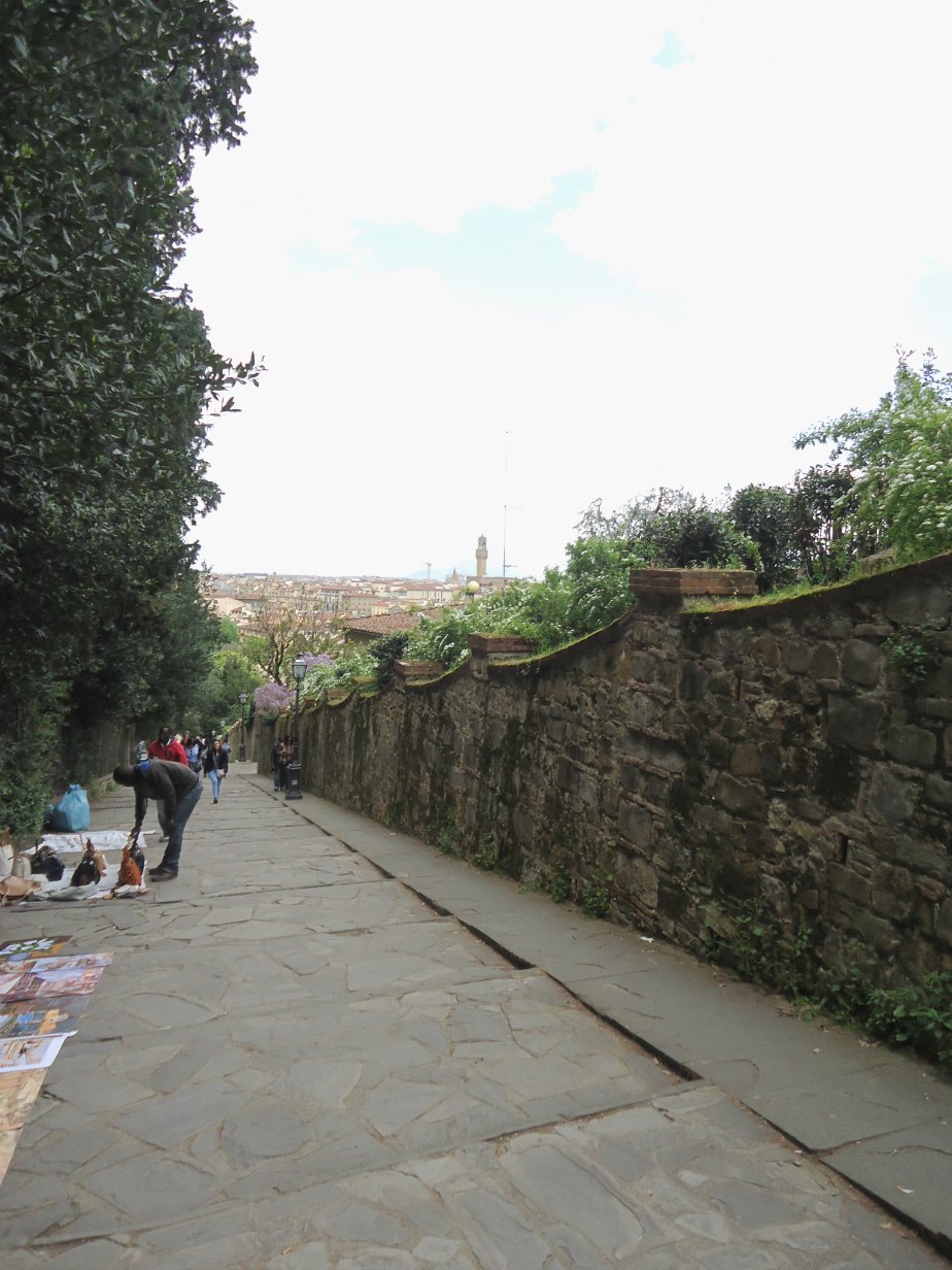 Path Up to Piazzale Michelangelo