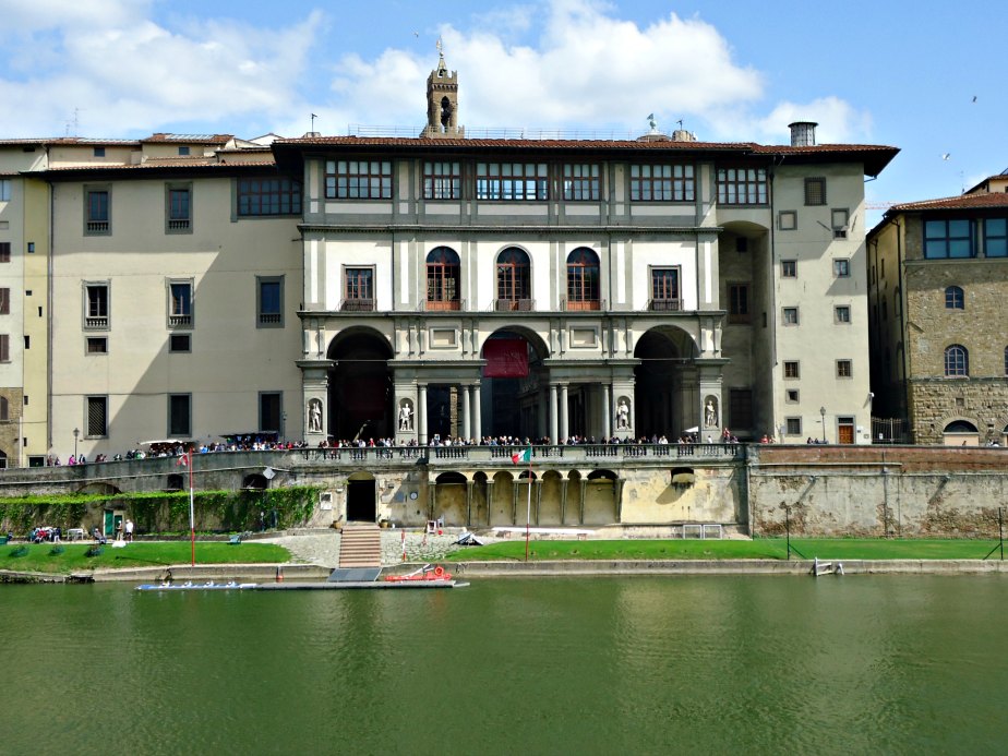 Uffizi Gallery Across the Arno