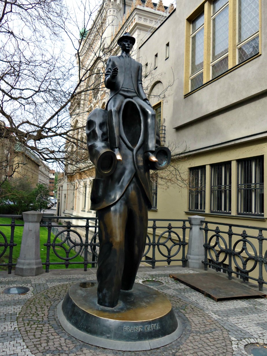 Franz Kafka Statue Prague