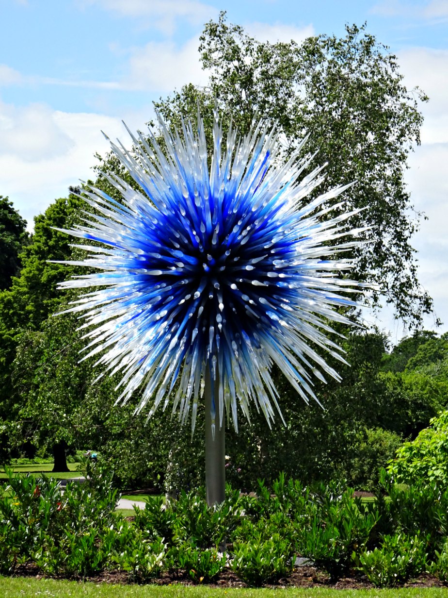 Chihuly Saphire Star, Kew Gardens
