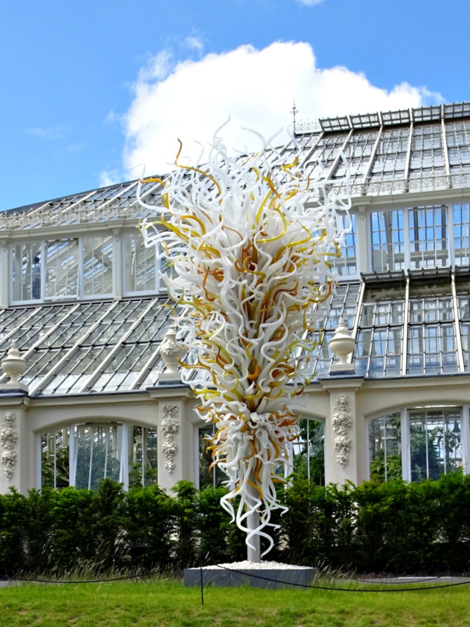 Chihuly Opal & Amber Towers, Kew Gardens