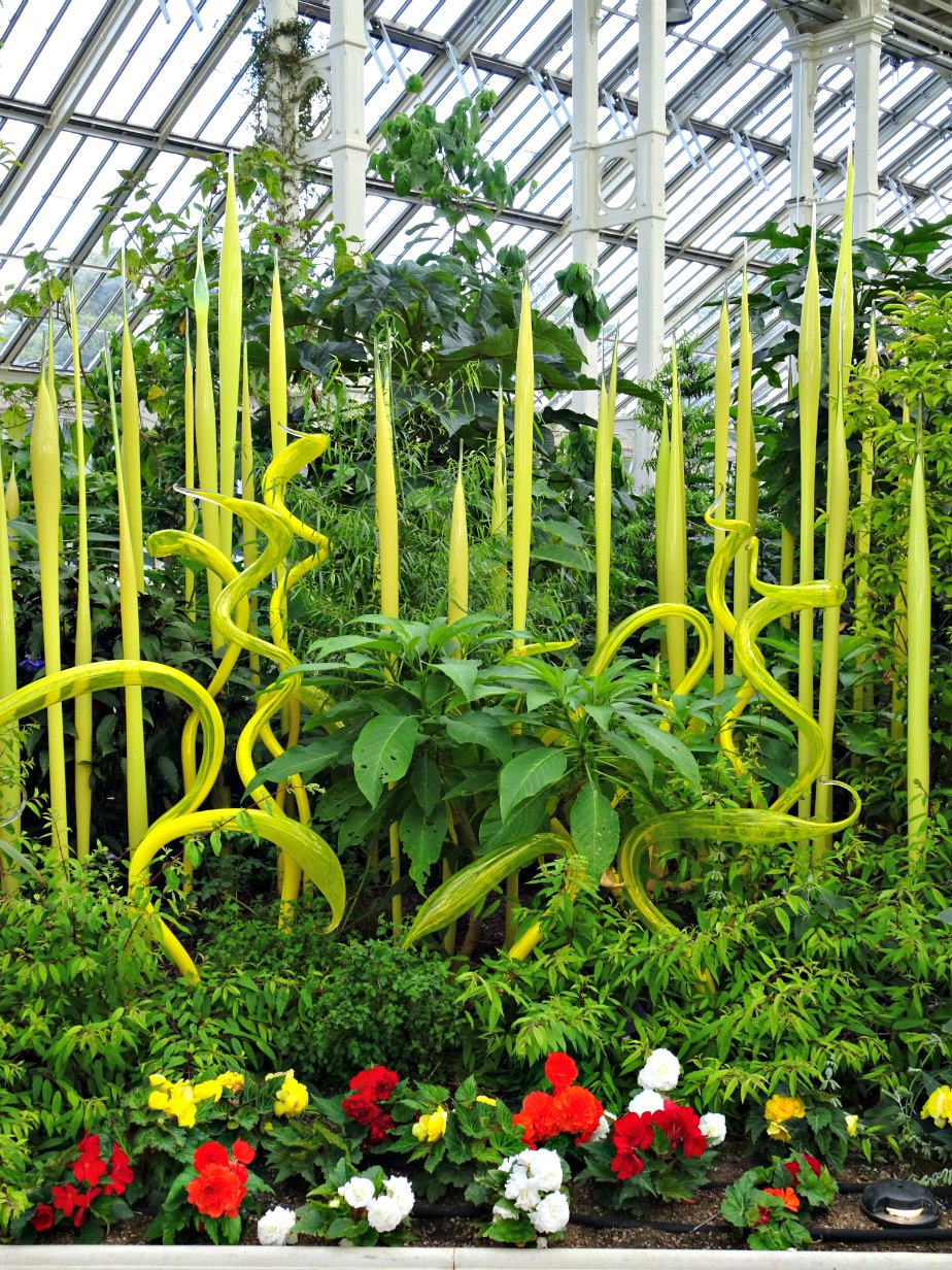 Chihuly in the Temperate House, Kew Gardens
