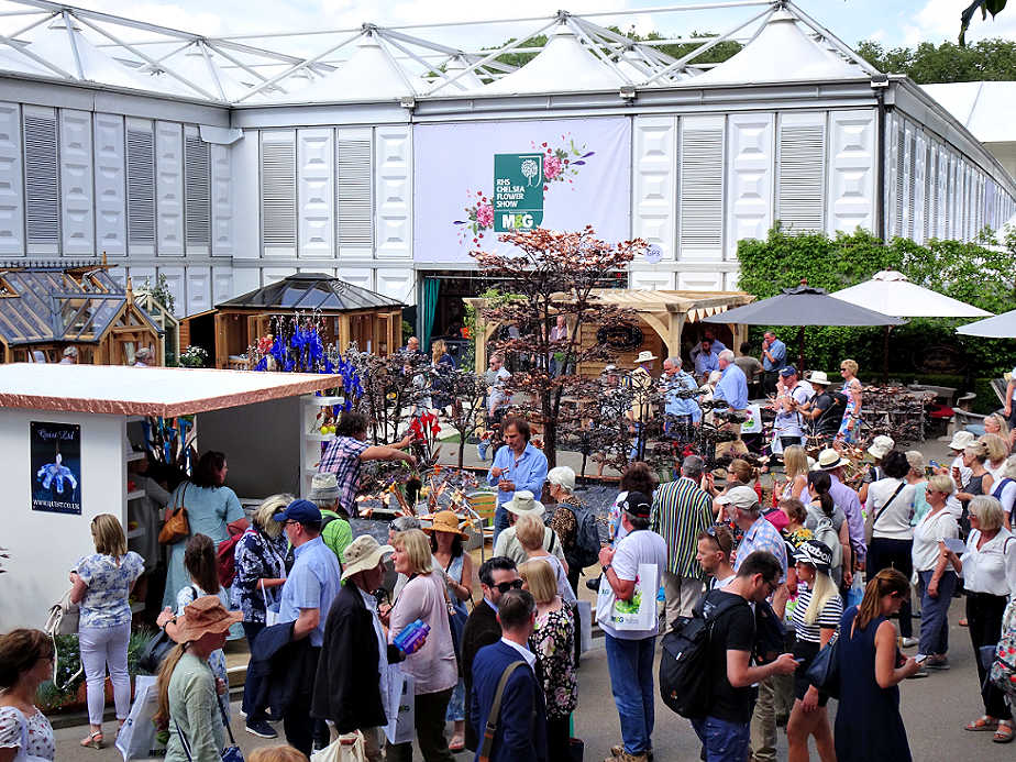Crowds Gathering at the Chelsea Flower Show