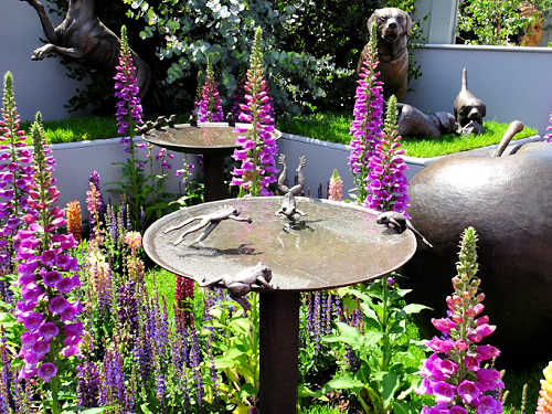 Bird Bath at Chelsea Flower Show