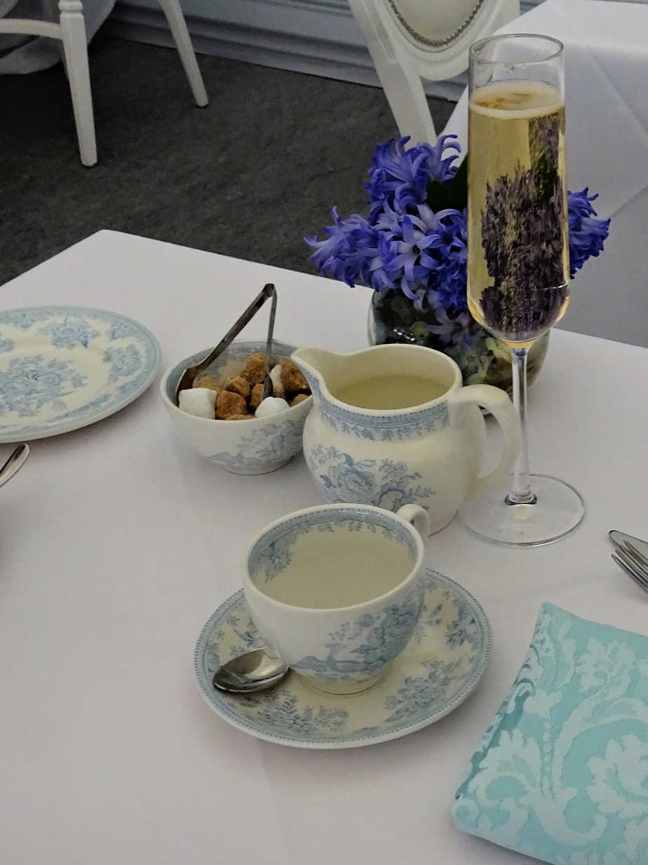 Wedgewood Tea Service at the Drawing Room, Chelsea Flower Show