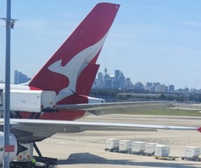 Qantas in Sydney