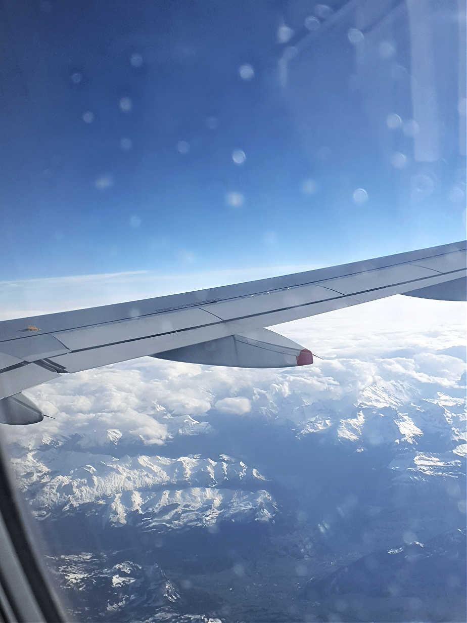 Flying Over the Swiss Alps