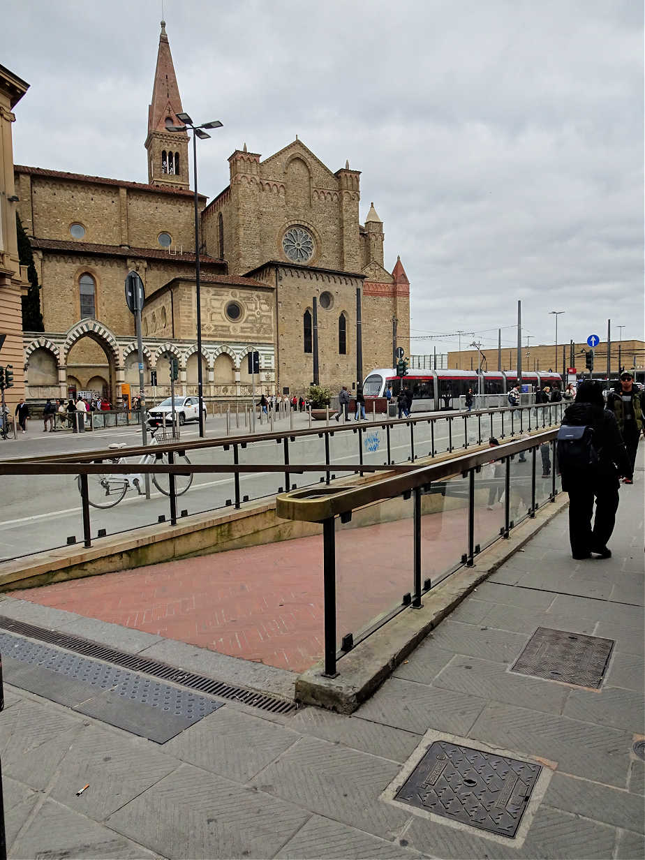 Ramp from Florence Station