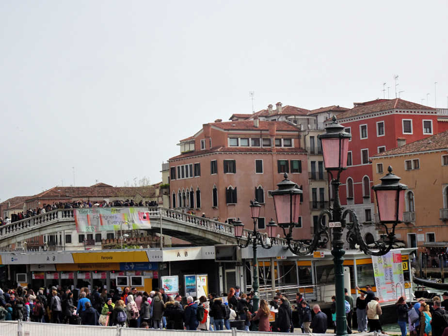 Coming out of Venice Railway Station